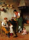 Прикрепленное изображение: Blaas_Eugen_von_A_Helping_Hand_1884_Oil_On_Panel.jpg