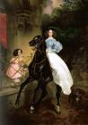 Прикрепленное изображение: Художник Карл Брюллов «Всадница» 1832 год.jpg