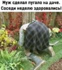 Прикрепленное изображение: Пугало на даче.jpg