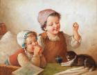 Прикрепленное изображение: Фриц Ильг (Игры с котенком).jpg