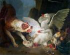 Прикрепленное изображение: 2000x1558_px_art_Attack_Baptiste_battle_bird_dogs_Geese-1641319.jpg