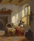 Прикрепленное изображение: 1861-Het-Voeden-Van-De-Baby-Simonis-en-Buunk.jpg