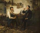 Прикрепленное изображение: Carl_Wilhelm_Hübner - Weinverkostung.jpg